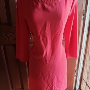 BB DAKOTA DRESS PINK JAZLYN CREPE SHIFT DRESS 👗